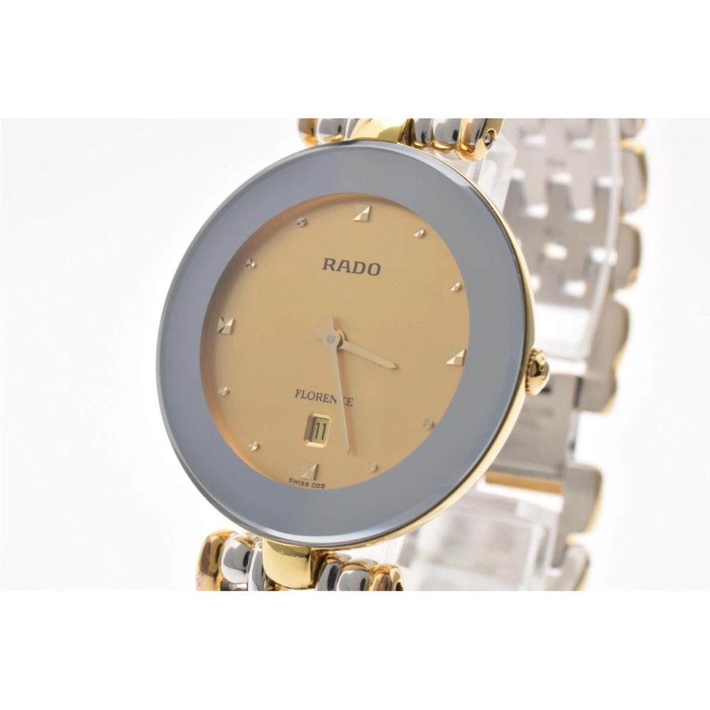 Rado Two-Tone Gold and Silver Watch